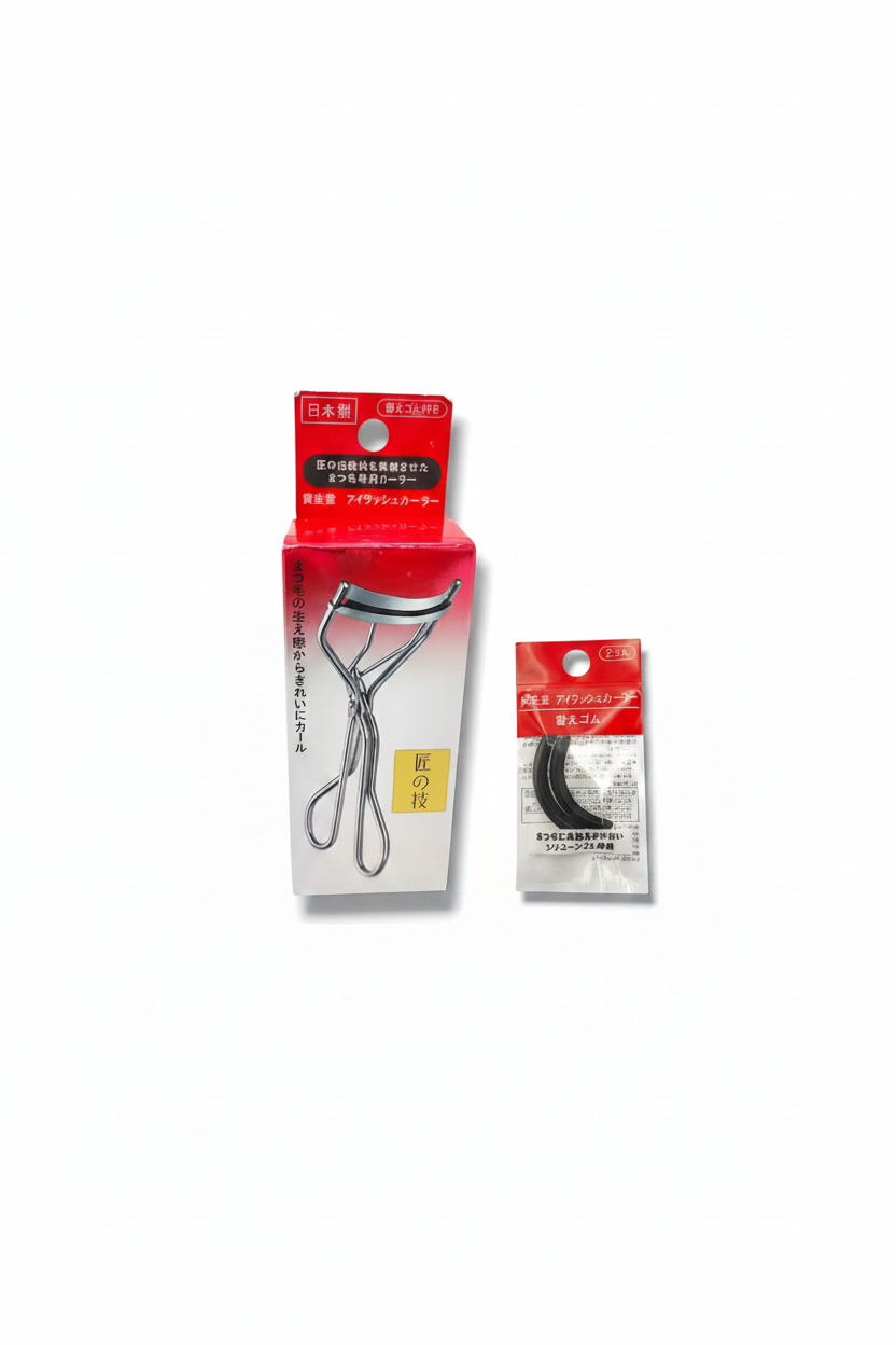 Kit Rizador De Pestañas Shiseido Con Gomas Original